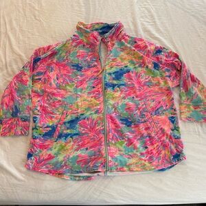 Lilly Pulitzer XL Zip Jacket